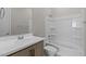 This bathroom features a shower/tub combination and single vanity at 12315 W Parkway Ln, Avondale, AZ 85323