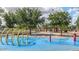 Fun splash pad with colorful water features for to enjoy at 15409 W Corrine Dr, Surprise, AZ 85379