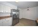 Cozy kitchen featuring stainless steel refrigerator and bright wooden counters at 7977 W Wacker Rd # 174, Peoria, AZ 85381