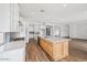 Open concept kitchen with large island and stainless steel appliances at 22837 E Alyssa Rd, Queen Creek, AZ 85142