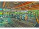 Modern fitness center with various exercise equipment at 3730 E Cat Balue Dr, Phoenix, AZ 85050