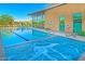 Inviting pool and spa area with comfortable seating at 3730 E Cat Balue Dr, Phoenix, AZ 85050