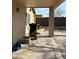 Relaxing covered patio area extends the living space outdoors, ideal for entertaining or quiet enjoyment at 12009 W Aster Dr, El Mirage, AZ 85335