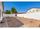 Backyard with new landscaping at 17552 W Young St, Surprise, AZ 85388