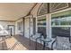 Cozy covered porch with comfortable seating and views at 2233 E Behrend Dr # 210, Phoenix, AZ 85024