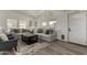 Comfortable living room with neutral tones, modern furnishings, and bright natural lighting at 2233 E Behrend Dr # 210, Phoenix, AZ 85024