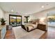 Main bedroom with mountain views and ensuite bath at 9930 E Miramonte Dr, Scottsdale, AZ 85262