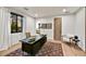 Home office with a large desk and plenty of natural light at 9930 E Miramonte Dr, Scottsdale, AZ 85262