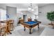 Game room featuring a pool table and comfortable seating area at 19219 N 33Rd Ave, Phoenix, AZ 85027