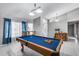 Game room with a pool table and ample space for entertainment at 19219 N 33Rd Ave, Phoenix, AZ 85027
