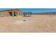 Large backyard with trampoline and open space at 25677 W Siesta Way, Buckeye, AZ 85326