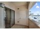Outdoor balcony provides a nice spot to view the surrounding landscape at 10030 W Indian School Rd # 218, Phoenix, AZ 85037