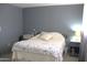 Cozy main bedroom with a soft color palette, comfortable bedding, and bedside lamps at 14609 N Montego Ct, Phoenix, AZ 85053