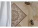 Shower with designer tile and modern fixtures at 2246 W Mulberry Dr, Phoenix, AZ 85015