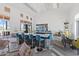 Modern community kitchen and bar area with seating for residents at 5725 S 101St St, Mesa, AZ 85212