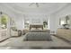 Inviting bedroom boasts a ceiling fan, neutral color palette, and natural light for a relaxing atmosphere at 6620 E Stallion Rd, Paradise Valley, AZ 85253