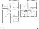 Detailed floor plan showcasing the layout of the home with dimensions of each room at 1264 E Walnut Rd, Gilbert, AZ 85298
