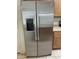 Stainless steel refrigerator with water and ice dispenser at 2402 E 5Th St # 1429, Tempe, AZ 85288