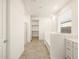 Modern bathroom with a soaking tub, shower, and double sinks at 36894 W La Paz St, Maricopa, AZ 85138