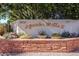 Apache Wells II 55+ community entrance sign at 5830 E Mckellips Rd # 3, Mesa, AZ 85215