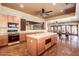 Community kitchen with island and appliances at 5830 E Mckellips Rd # 3, Mesa, AZ 85215