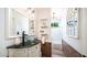 Elegant bathroom with updated vanity and a glass sink at 1622 E Nighthawk Way, Phoenix, AZ 85048