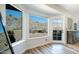 Bedroom with large windows offering scenic mountain views at 1622 E Nighthawk Way, Phoenix, AZ 85048