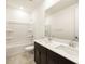 Bathroom with double vanity and bathtub at 36914 W La Paz St, Maricopa, AZ 85138