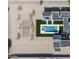 Aerial view showcasing the property's layout with a pool, sports court, and manicured landscaping at 9810 N 57Th St, Paradise Valley, AZ 85253