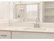 Bathroom vanity with sink and modern chrome faucet at 36954 W La Paz St, Maricopa, AZ 85138