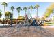 Well-equipped playground with a variety of climbing structures and slides, perfect for active  at 4196 E Bonanza Rd, Gilbert, AZ 85297