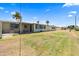 Exterior backyard view with desert landscaping showing a fenced in patio at 11038 W Windsor Dr, Sun City, AZ 85351