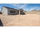 Large, private backyard with a mountain view at 4780 W Flat Iron Ct, Queen Creek, AZ 85144