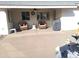 Covered patio with seating and grill at 8203 E Nopal Ave, Mesa, AZ 85209