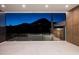 Expansive balcony showcasing modern design with panoramic views of the night sky and city lights at 6623 N Hillside Dr, Paradise Valley, AZ 85253