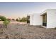 Modern home with minimalist design and low-maintenance desert landscaping at 6623 N Hillside Dr, Paradise Valley, AZ 85253