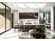 Bright, modern kitchen with an island, skylight, and designer finishes at 6623 N Hillside Dr, Paradise Valley, AZ 85253