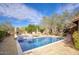 Luxury pool with spa and outdoor kitchen; perfect for entertaining at 8000 E Mariposa Grande Dr, Scottsdale, AZ 85255