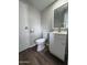 Bathroom features new vanity and fixtures at 245 S 56Th St # 209, Mesa, AZ 85206