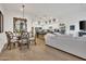 Modern kitchen with white cabinets, gray countertops, and stainless steel appliances at 5151 N 13Th Pl # 4, Phoenix, AZ 85014