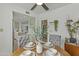 Stylish dining area with seating for four, opening to the kitchen and main living areas at 6159 S Avenida Del Sol --, Gold Canyon, AZ 85118