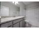 Clean bathroom, granite countertop, and bathtub at 2646 E Bluff Spring Ave, Apache Junction, AZ 85119