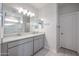 Double vanity bathroom with granite countertop at 2646 E Bluff Spring Ave, Apache Junction, AZ 85119