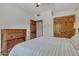 Bedroom with vintage dresser and doorway to closet at 4222 E Brown Rd # 31, Mesa, AZ 85205
