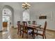 Elegant dining room with a chandelier, and classic decor, perfect for entertaining at 4222 E Brown Rd # 31, Mesa, AZ 85205