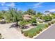 Expansive landscaped front yard highlighting the home's curb appeal and well-maintained lawn at 4222 E Brown Rd # 31, Mesa, AZ 85205