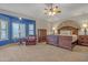 Spacious main bedroom with a sitting area and decorative details at 4222 E Brown Rd # 31, Mesa, AZ 85205