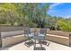 Backyard patio with seating area perfect for relaxing and enjoying outdoor living at 4222 E Brown Rd # 31, Mesa, AZ 85205