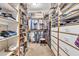 Spacious walk-in closet features custom shelving and ample storage space at 4222 E Brown Rd # 31, Mesa, AZ 85205