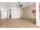 Bright bedroom with hardwood floors and large windows at 11568 E Whispering Wind Dr, Scottsdale, AZ 85255